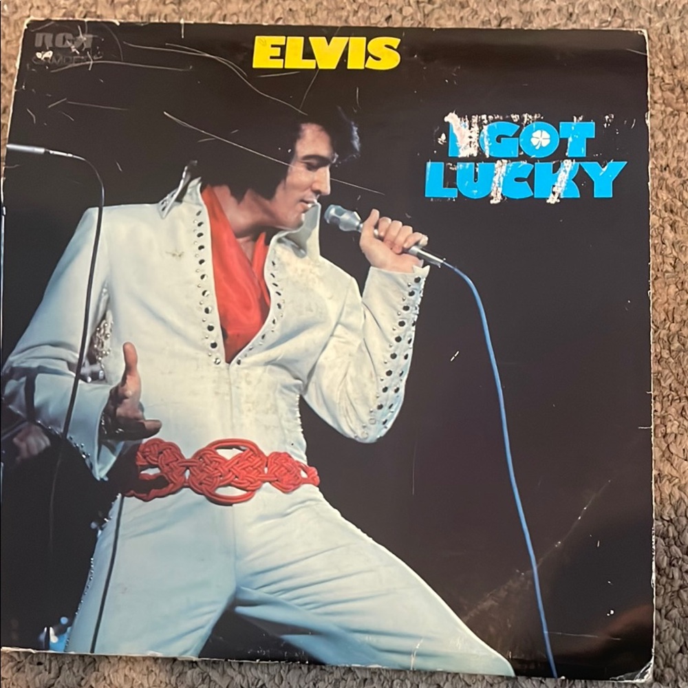 Elvis I Got Lucky Vinyl Record